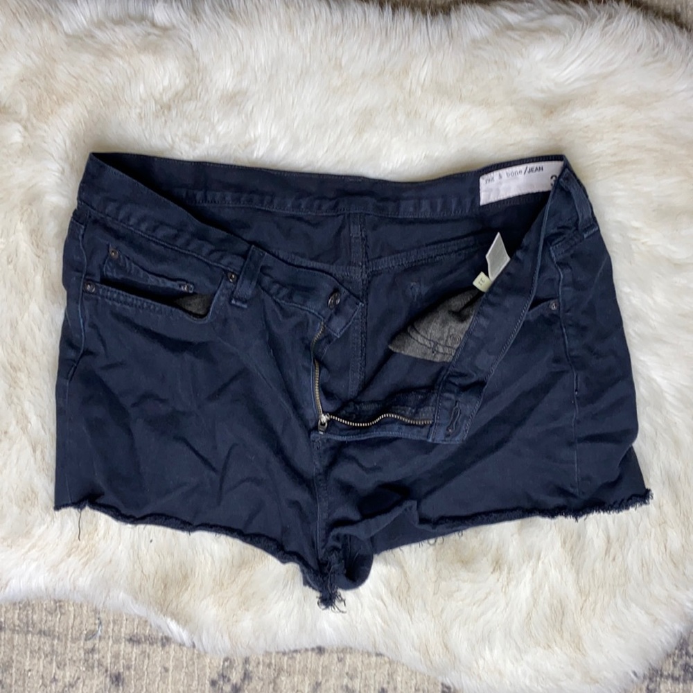 High Waisted Denim Shorts